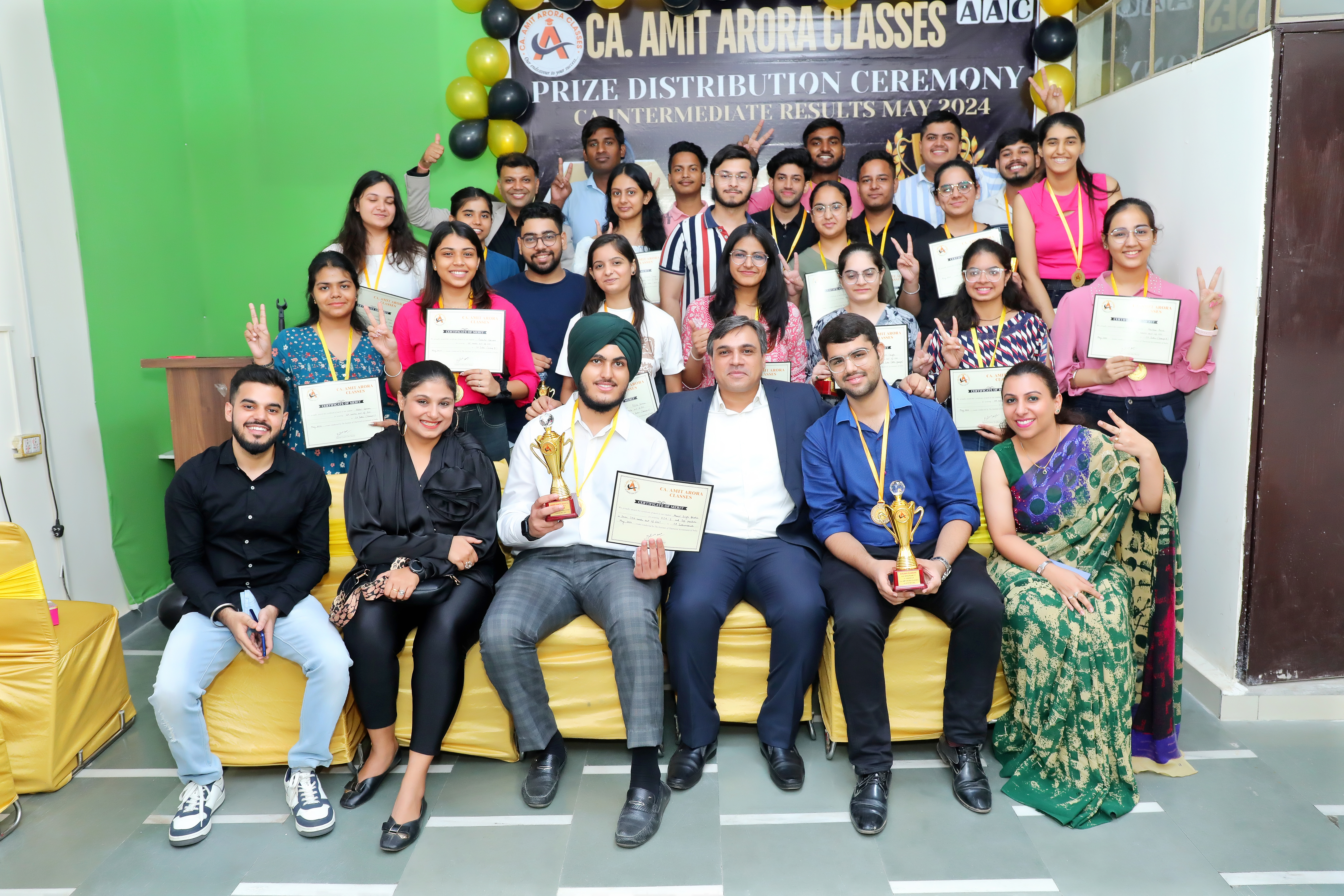 Prize Distribution ceremony May 2024 results